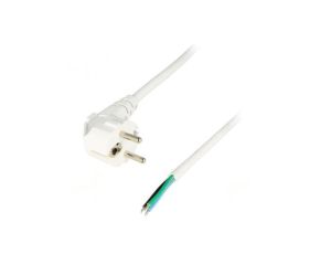 S3-3/15/3WH Kabel: 3x1,5mm2, CEE 7/7 (E/F) wtyk kątowy, 3m