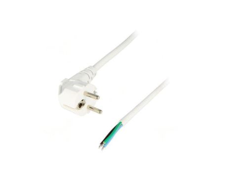 S3-3/15/3WH Kabel: 3x1,5mm2, CEE 7/7 (E/F) wtyk kątowy, 3m