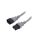 SN28-3/14/1.8GY Kabel: 3x14AWG, IEC C14 męski,IEC C15 żeński, 1,8m