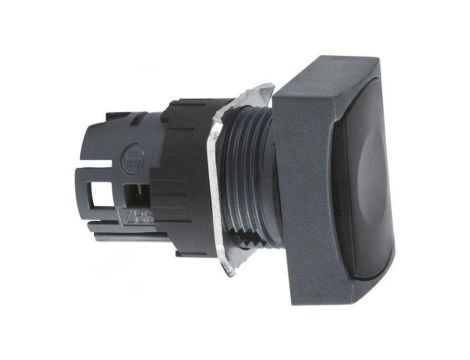 Przełącznik przyciskany 16mm Poz.stab 1 czarny Poz 2 ZB6DA2