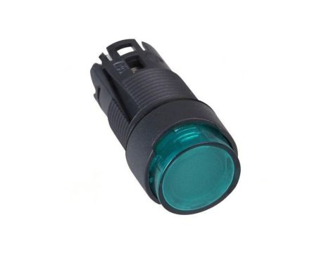 Przełącznik przyciskany 16mm Poz.stab 1 zielony ZB6Z Poz 2 ZB6AE3