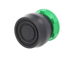 Przełącznik przyciskany 22mm Poz.stab 1 czarny IP66 ZB5AP2S