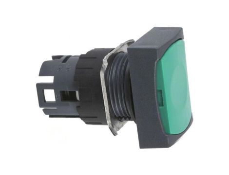 Przełącznik przyciskany 16mm Poz.stab 1 zielony Poz 2 ZB6DA3