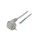 Kabel: 3x0,75mm2, CEE 7/7 (E/F) wtyk kątowy, 2m LT-322 H05VV-F 3X0.75 GRY 2M END RO