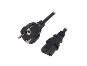 SN310-3/07/1.5BK Kabel: 3x0,75mm2, CEE 7/7 (E/F) wtyk,IEC C13 żeński, 1,5m