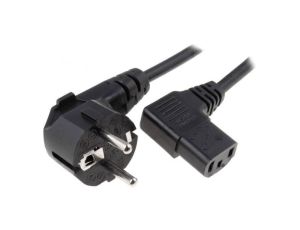 Kabel: 3x1mm2, 2,5m, 10A, 250V LT322+511 H05VV-F 3X1.0 2.5M BLK