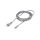 SN47-2/07/1.8GY Kabel: 2x0,75mm2, IEC C7 żeński,JIS 8303 wtyk, 1,8m