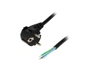 S3-3/15/1.8BK Kabel: 3x1,5mm2, CEE 7/7 (E/F) wtyk kątowy, 1,8m
