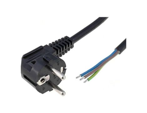 S3-3/15/4BK Kabel: 3x1,5mm2, CEE 7/7 (E/F) wtyk kątowy, 4m