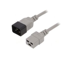 WN113-3/15/1.8G Kabel: 3x1,5mm2, IEC C19 żeński,IEC C20 męski, 1,8m