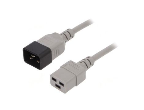 WN113-3/15/1.8G Kabel: 3x1,5mm2, IEC C19 żeński,IEC C20 męski, 1,8m