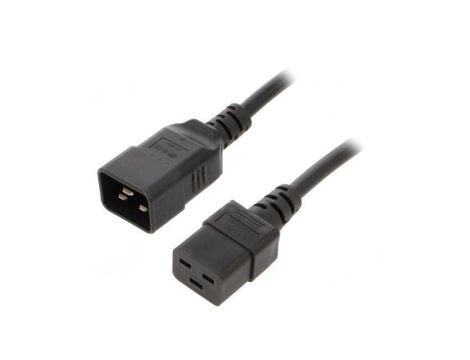 WN113-3/15/1B Kabel: 3x1,5mm2, IEC C19 żeński,IEC C20 męski, 1m