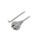 Kabel: 3x0,75mm2, AS/NZS 3112 (I) wtyk, 1,5m, LT-423 3X0.75 GRY 1.5M END CUT