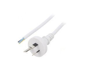 S27-3/10/3WH Kabel: 3x1mm2, AS/NZS 3112 (I) wtyk, 3m, 10A