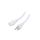 Kabel: 3x14AWG, IEC C13 żeński,NEMA 5-15 (B) wtyk, 5m LT-501+202 SJT 14/3 5M WHT