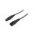 Kabel: 2x0,75mm2, IEC C7 żeński,IEC C8 męski, 1,8m LT503+538 H03VVH2-F 2X0.75 1.8M BLK