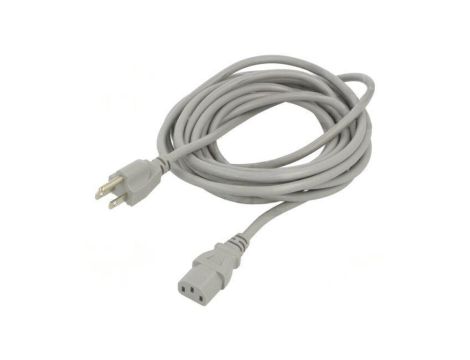 SN48-3/07/5GY Kabel: 3x0,75mm2, IEC C13 żeński,NEMA 5-15 (B) wtyk, 5m