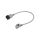 WN116-3/15/0.5GY Kabel: 3x1,5mm2, IEC C19 żeński kątowy,IEC C20 męski, 0,5m
