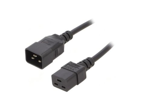 WN113-3/15/3B Kabel: 3x1,5mm2, IEC C19 żeński,IEC C20 męski, 3m