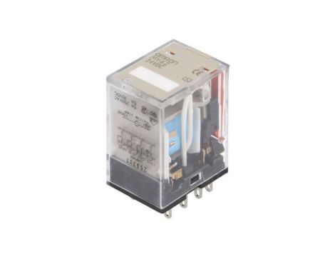 MY4Z-24DC Przekaźnik: elektromagnetyczny 4PDT Ucewki: 24VDC 5A/220VAC