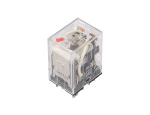 Przekaźnik: elektromagnetyczny DPDT Ucewki: 24VAC 10A/110VAC LY2N 24VAC