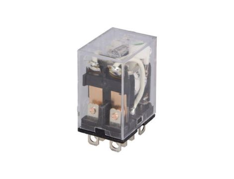 LY2-N-24DC Przekaźnik: elektromagnetyczny DPDT Ucewki: 24VDC 10A/110VAC