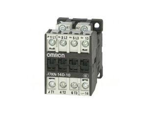 Stycznik: 3-biegunowy NO x3 Styki pomocnicze: NO 230VAC 14A J7KN-14D-10 230