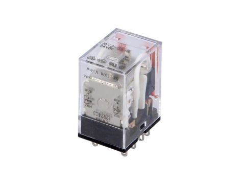 MY2-GS-R-24DC Przekaźnik: elektromagnetyczny DPDT Ucewki: 24VDC 10A/250VAC