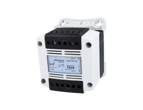 DF-680200029 Transformator sieciowy 200VA 230VAC 230V na szynę DIN IP20