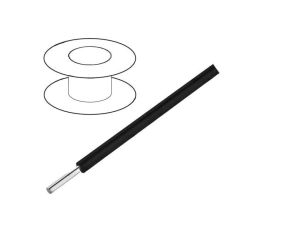 Przewód EcoWire d: 14AWG drut Cu MPPE czarny 600V 30,5m 6717S BK005