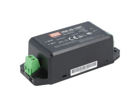 Zasilacz impulsowy do wbudowania modułowy 30W 12VDC 2,5A IRM-30-12ST