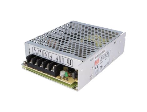 Zasilacz impulsowy do wbudowania modułowy 75W 48VDC 1,6A RS-75-48