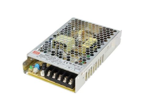 Zasilacz impulsowy do wbudowania modułowy 76,8W 24VDC 3,2A RSP-75-24