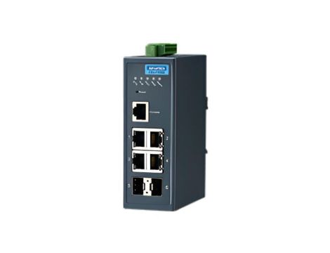EKI-7706E-2FI-AE Przełącznik Ethernet zarządzany 4FE+2SFP o szerokim zakresie temperatur