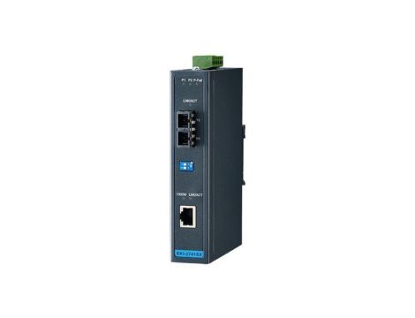 EKI-2741SX-BE Gigabitowy media konwerter 1TX RJ45+1FX wielomodowy SC