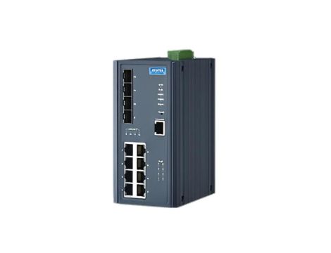 EKI-7712G-4FPI-AU 8G+4SFP z POE Ethernet Switch zarządzalny o szerokim zakresie temperatur