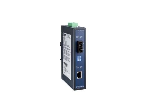 EKI-2541M-BE Fast Ethernet media konwerter 1TX RJ45+1FX wielomodowy SC