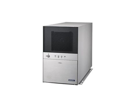 Obudowa do montażu na biurku/ścianie dla płyty głównej ATX/MicroATX z dwoma zatokami dysków 3,5 Hot-Swap IPC-7130L-00B