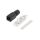 VS08RJ455QIP20BK Złącze RJ45, wtyk, il.pinów: 8, Kat: 5, złocony, 8p8c, 26AWG23AWG, IDC