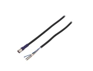 XS3FLM8PVC4S5M Kabel: do czujników/automatyki M8 proste 5m 30VDC