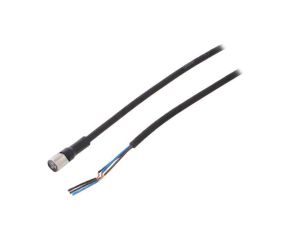 XS3FM8PUR3S2M Kabel: do czujników/automatyki M8 proste Dł: 2m