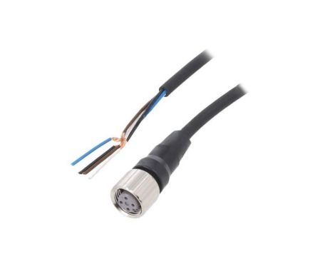 XS2FM12PUR4S10M Kabel: do czujników/automatyki M12 proste Dł: 10m