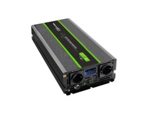 Przetwornica: DC/AC, 3kW, 230VAC, 24VDC, 240x405x90mm 51923