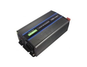 Przetwornica: DC/AC, 1kW, 230VAC, 12VDC, 135x270x73mm 51926