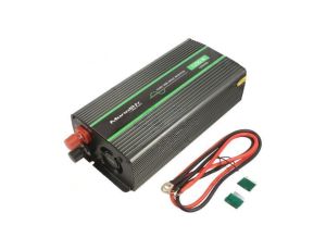 Przetwornica: DC/AC, 600W, 230VAC, 24VDC, 105x245x55mm 51937