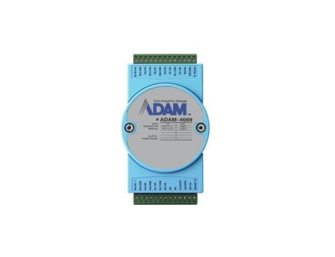 ADAM-4069-B Moduł 8-kanałowych wyjść przekaźnikowych mocy z magistralą Modbus