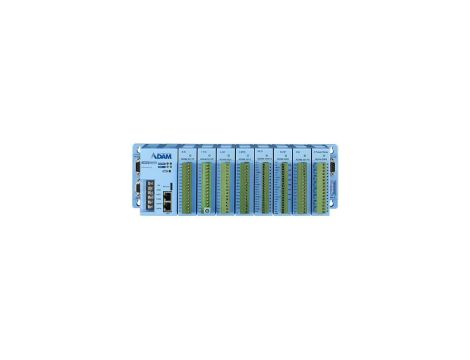 ADAM-5000/TCP-CE 8-gniazdowy rozproszony system DAiC oparty na sieci Ethernet