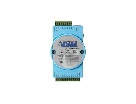 ADAM-6051-D Zdalny moduł I/O z 6xDI/6xWyjście przekaźnikowe