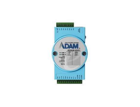 ADAM-6051-D Zdalny moduł I/O z 12xDI, 2xlicznikami impulsów i 2xDO