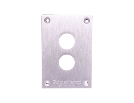 Płyta czołowa do montażu podtynkowego 2-otwory 22mm XAPE302